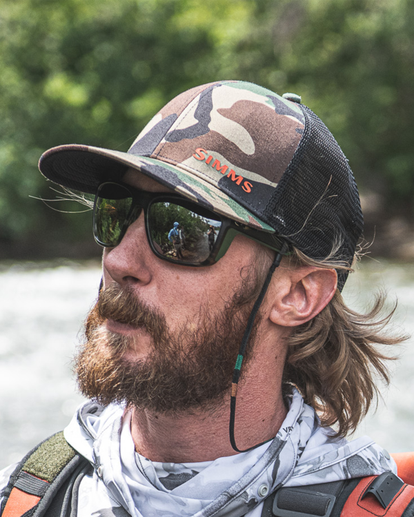 Simms ID Trucker Hat Action Simms ID Trucker Hat Action